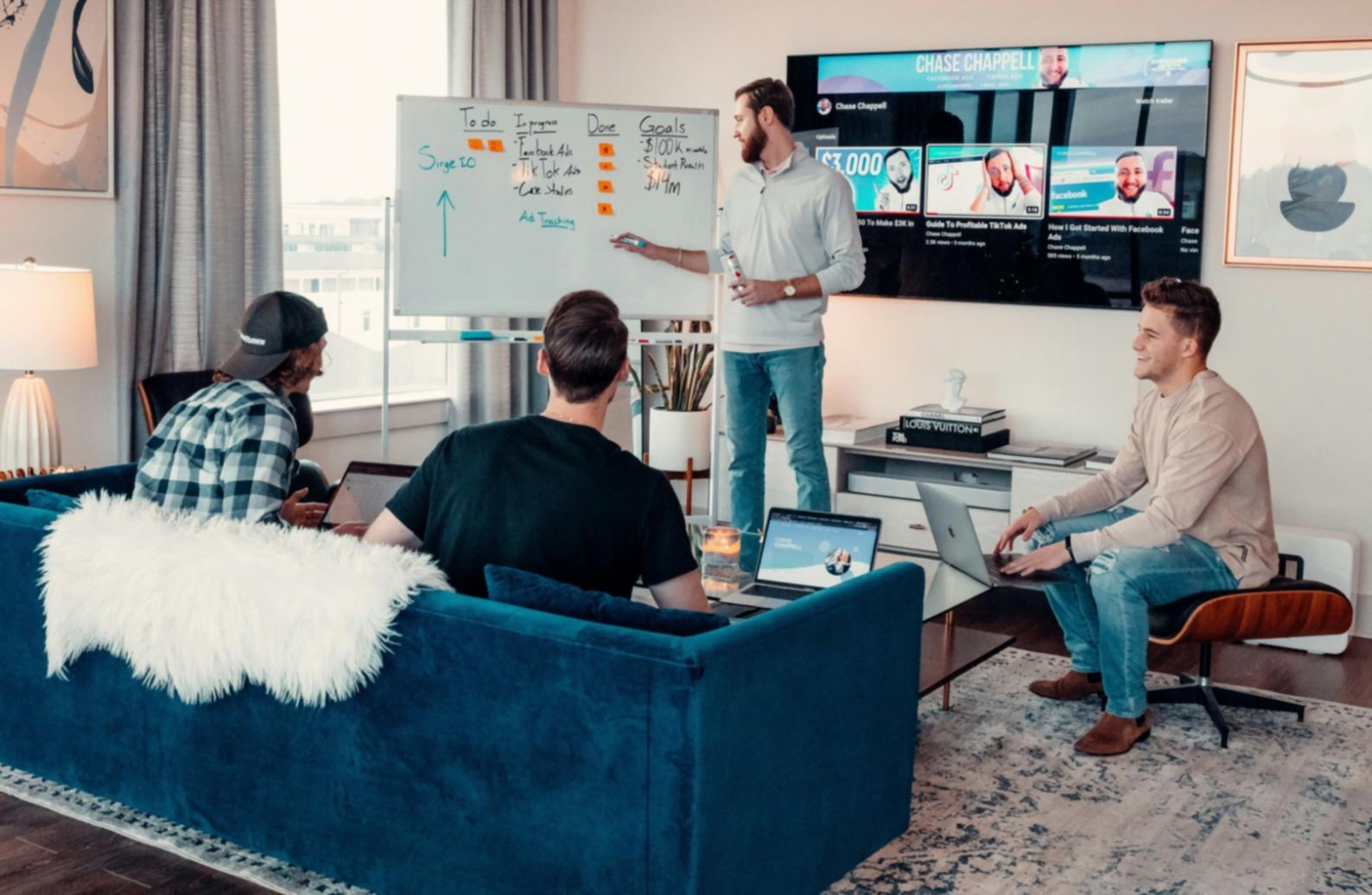 Early days of calystronaveo's financial modeling approach