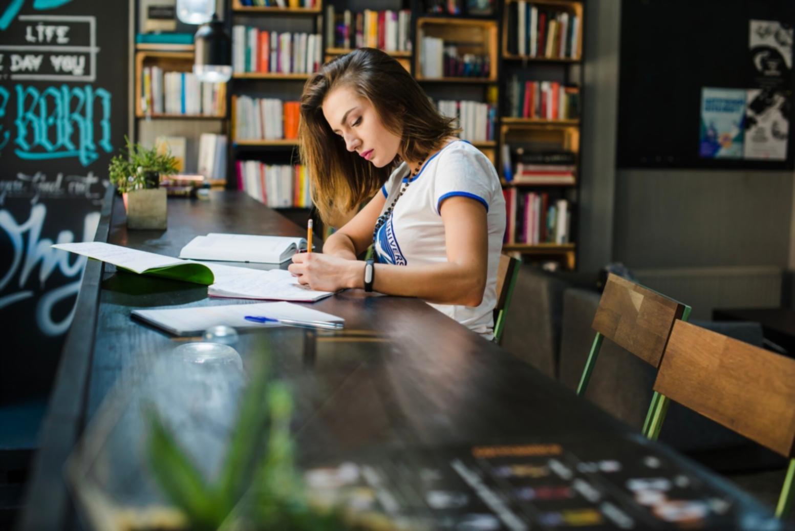 Professional financial analysis workspace with charts and planning materials